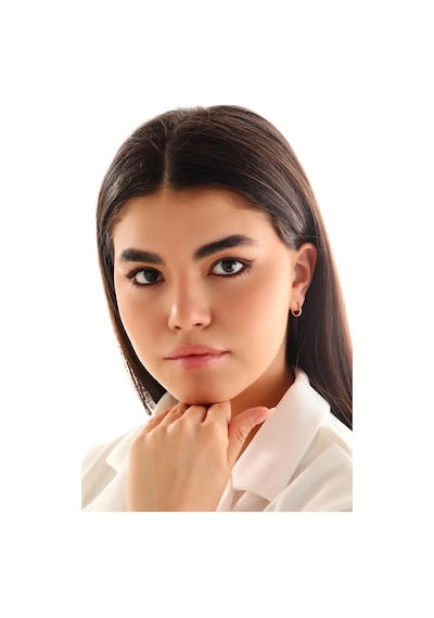 Sefa Gold 14 Ayar Altın Küçük Boy Halka Küpe Sfkp06