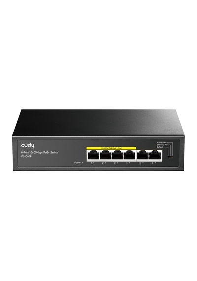Cudy Fs1006p - 6-port 10/100m Poe+ Switch 65w