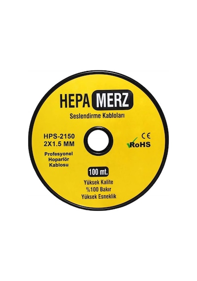 Hepa Merz Connection Paket-12 Hoparlör Kablosu Jak Konnektör Pake