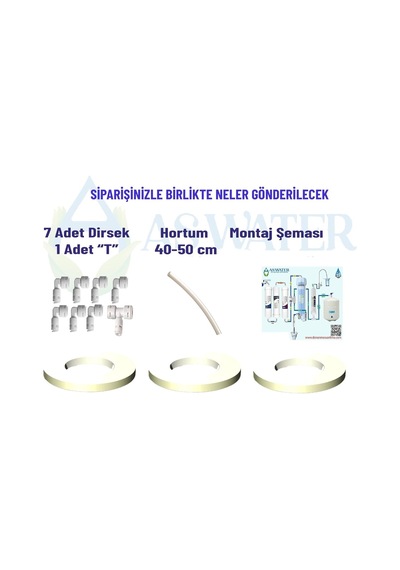 Tr Tüm Kapalı Kasa Su Arıtma Cihazları Için 5 Li Filtre Seti Diğer