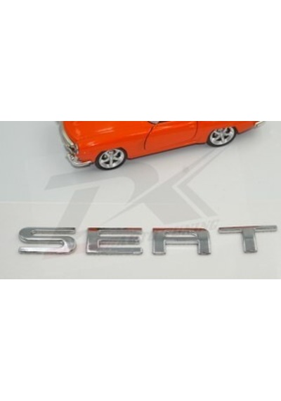 Seat Bagaj Krom Abs 3M 3D Yazı Logo Amblem
