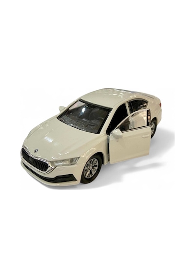 Welly 1/36 Skoda Octavia Beyaz Çek Bırak