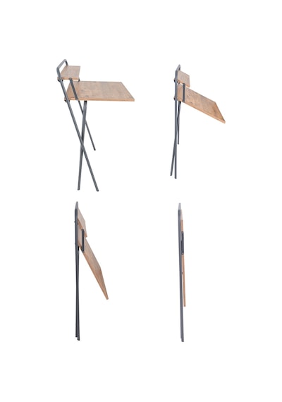 Arpelia Çalışma Masası Tam Katlanır 85x55x73 Cm Antrasit - Atlantik Çam Arpelia Çalışma Masası Tam Katlanır 85x55x73 Cm Antrasit - Atlantik Çam