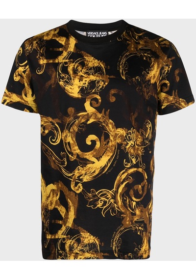 Versace Jeans Couture Erkek T Shirt 76gah6s0 Js287 G89 Siyah-gold Siyah-gold Siyah - Altın Versace Jeans Couture Erkek T Shirt 76gah6s0 Js287 G89 Siyah-gold Siyah-gold Siyah - Altın