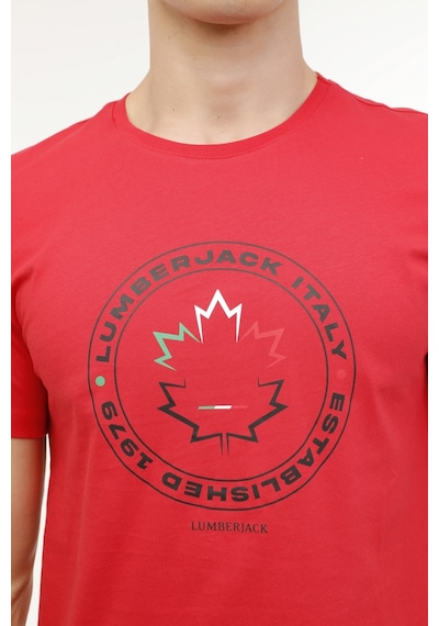 Lumberjack Ml Renato 11Itl1030 4Fx Kırmızı Erkek Kısa Kol T-Shirt 000000000101570748