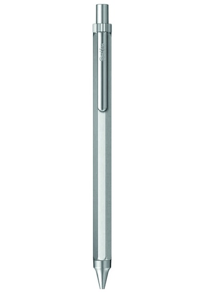 Scrikss Octagon-x Versatil Kalem 2.0mm Mat Krom Metalik