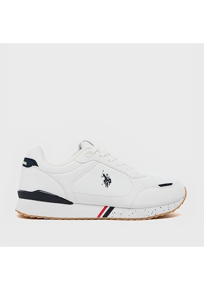 U.s.polo Assn. U.s. Polo Assn. 5w Rhode Glb 5pr Erkek Spor Ayakkabı Beyaz 40-45 Beyaz