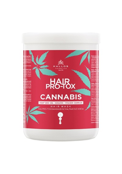 Kallos Cosmetics Hair Pro-Tox Cannabis Saç Maskesi 1 L