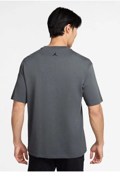 Nike Jordan Mens Tee Grafik Baskılı Erkek Tişört Gri
