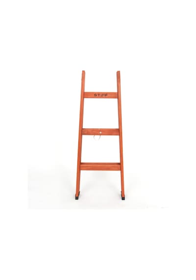 Step 3 Basamaklı Çift Çıkışlı Ahşap Merdiven Yükseklik 1.10 M