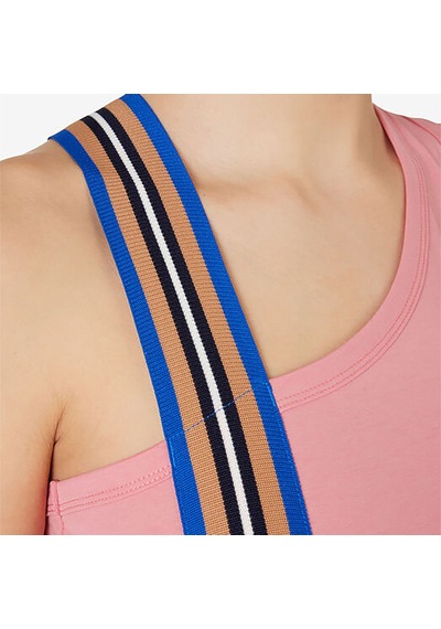 Pembe Fila Kadın T-shirt Asymmetrical Tank Tw411139 Pembe