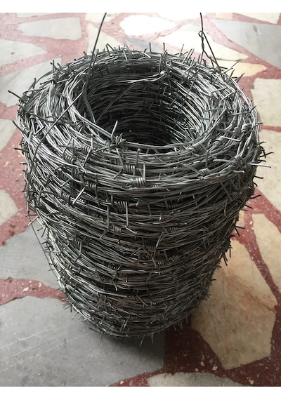 Dikenli Tel 250 Mt.lik 1.30*1.30 Mm-galvanizli