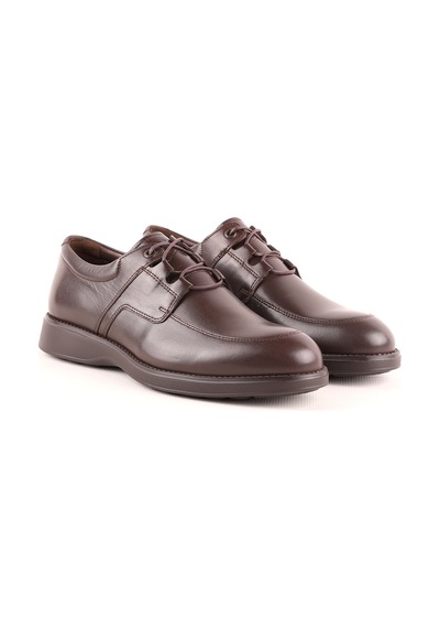 Lbr H1006 Erkek Deri Casual Ayakkabı Kahve