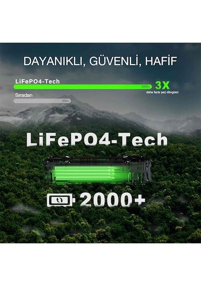 Lokithor J1350pro 12v 1350amp Lifepo4 Akıllı Akü Takviye + Powerbank + Led Lamba
