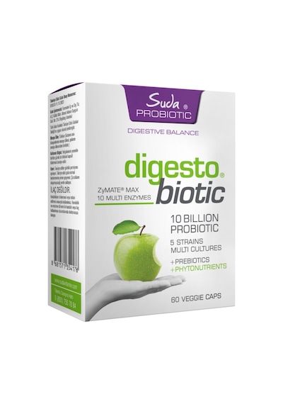 Suda Probitic Digesto Biotic 60 Kapsül Probiyotik Ve Prebiyotik