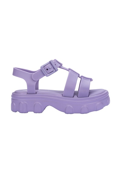 Mini Melissa Ella Infantil Preto Kız Çocuk Sandalet Mor 36442 Mor