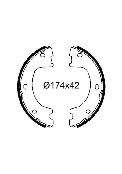 Valeo Fren Balatası Arka Park Frenı Mercedes Sprınter B906 . Vw Crafter 30-35-50 Cıft Teker 564258 A9064200420 2e0698525a