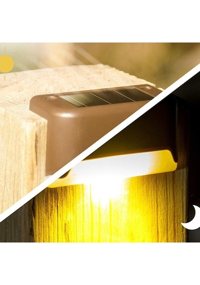 Trendpoint Solar Köşebent Led Güneş Enerjili Şarj Edilen Balkon M