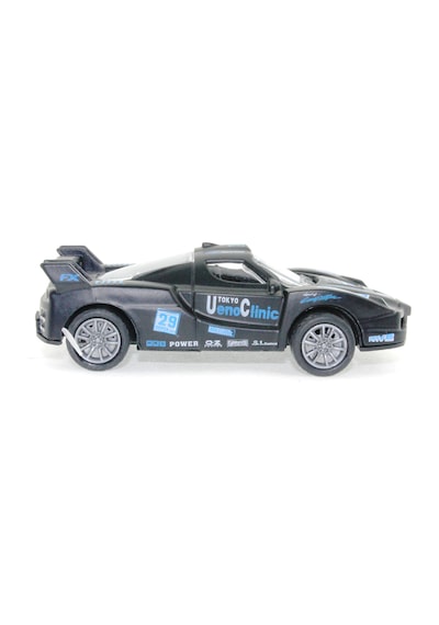 Die Cast Çek Bırak Metal Siyah Yarış Arabası 88