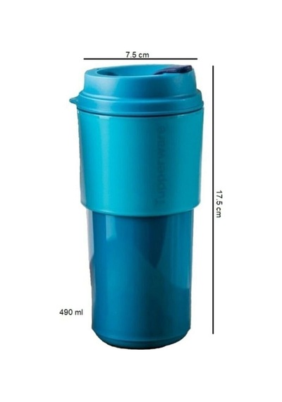 Taşıma Bardağı 490 Ml Mavi