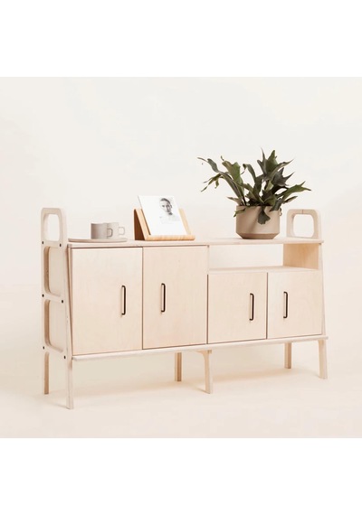 Woodesk Notte Ahşap, Dolap Ve Konsol, 140x90, Natural Renk