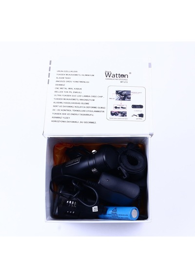 Blackwatton Wt-272-Profesyonel Bisiklet    Lambası
