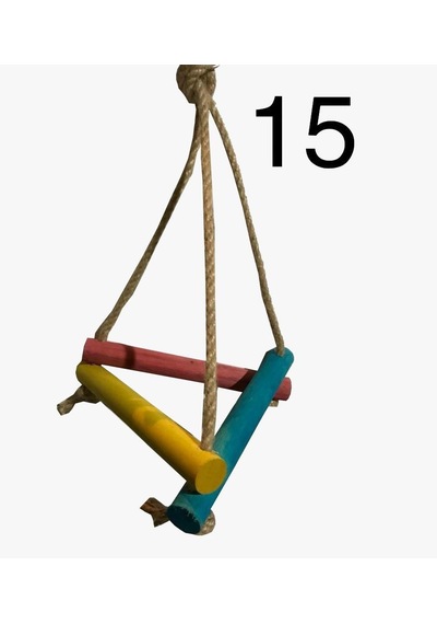 Papağan Tünek Oyuncağı Kuş Tüneği 15