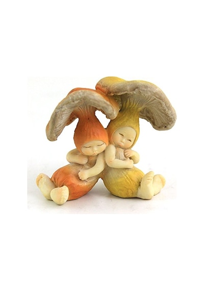 Minyatür Peri Bahçesi Ve Teraryum Uyuyan Shroom Bebekler Diğer