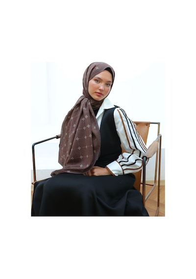 Silk Home Olinda Şal - 49003 - Acı Kahve Acı Kahve