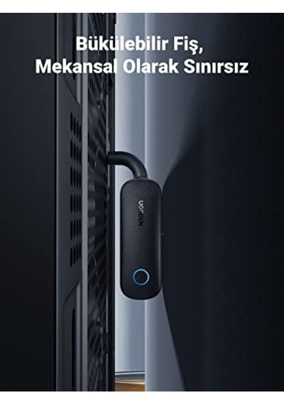 Bluetooth 5.0 Verici 3.5mm Ve Dahili Mic Araç Mikrofon Bluetooth Adaptörü İle 2&apos Si 1 Arada Alıcı Siyah