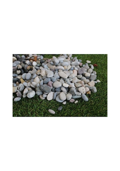 Garden Moda Dere Çakıl Taşı 18 Kg 15-30 Mm Mıcır Dere Taşı Dolomit Taş Teraryum Akvaryum Taşı Peyzaj Süs Ta