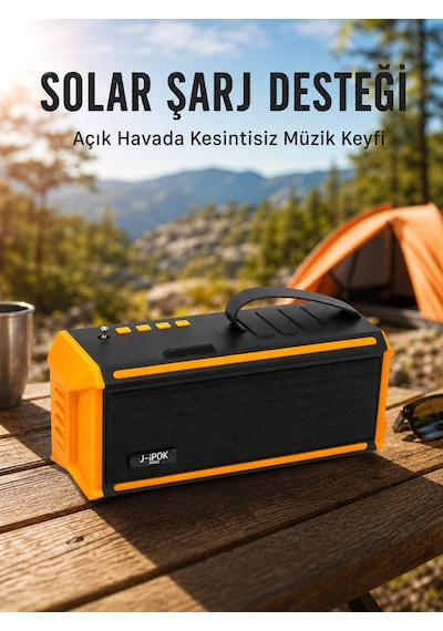 J-ıpox P520 Taşınabilir Bluetooth Hoparlör Güçlü Ses + Radyo Yeni Nesil - Lisinya