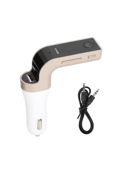 Araç Kiti Fm Transmitter Usb Girişli Bluetooth 4.1 Carg7 Gold