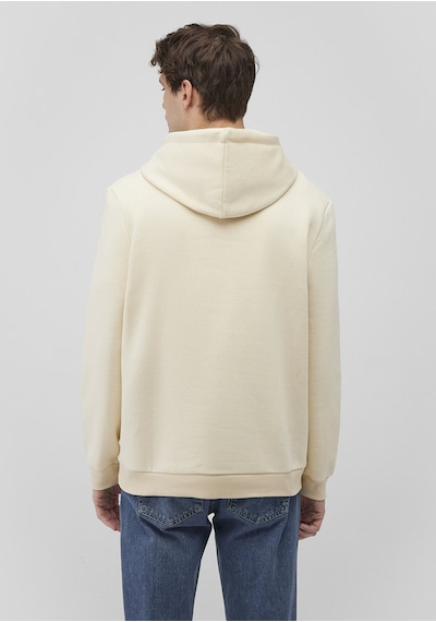 Mavi - Mavi Logo Baskılı Bej Sweatshirt 0610941-70055 Beyaz