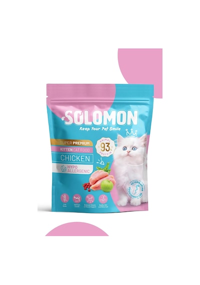 Kitten Yavru Tavuklu Süper Premium Kedi Maması 1,5 Kg - Hipoalerjenik - Düşük Tahıllı - Yüksek Hayvansal Protein