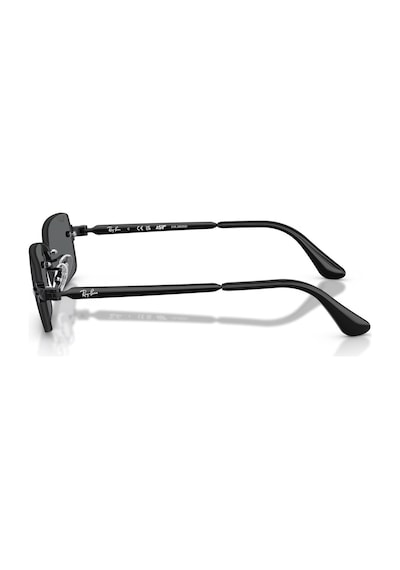 Ray-ban Rb 3928 00281 54 A Ap Rocky Unisex Polarize Dikdörtgen Siyah Metal Güneş Gözlüğü Siyah