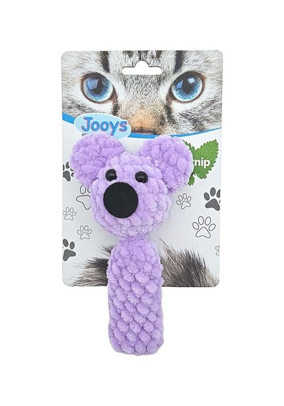 Jooys Kadife Tırtıklı Parmağa Takılan Kedi Oyuncağı
