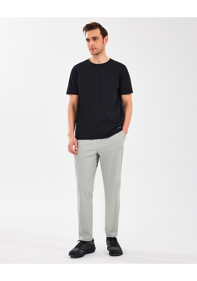 Skechers M Sorona Regular T-shirt Erkek Siyah Tshirt S2510210-001 SIYAH