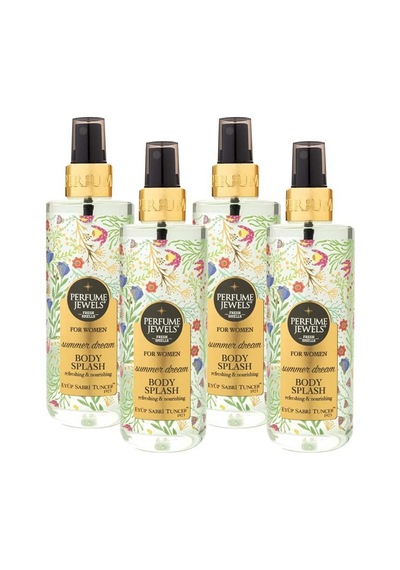 Eyüp Sabri Tuncer Body Splash Summer Dream Vücut Spreyi 250 Ml X 4 Adet