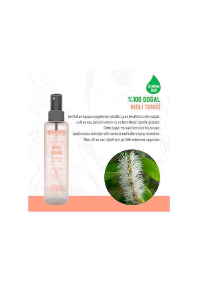 Siveno Doğal Nioli Suyu İntim Hassas Bölge Toniği 150 ML