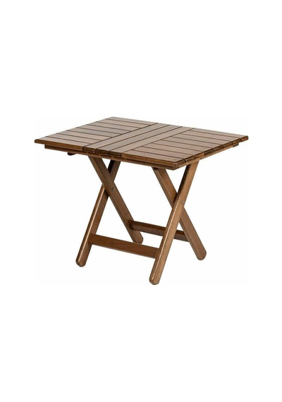 Atina 50X80 Katlanır Ahşap Bahçe Balkon Sehpası