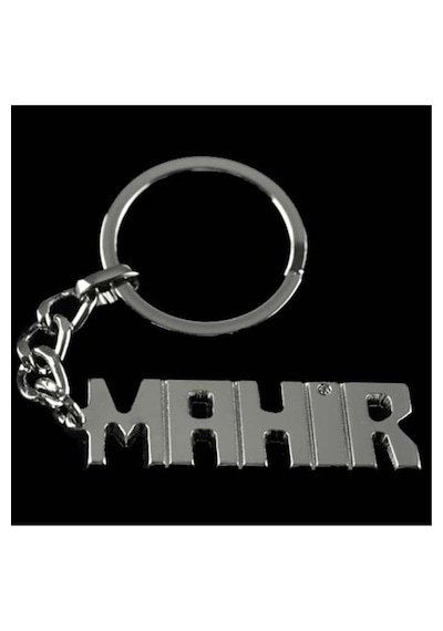 Mahir - 397 - - Kmrsfres - İsimli Anahtarlık- Çok Renkli