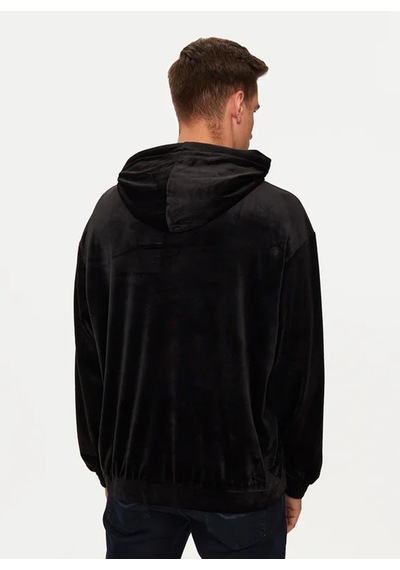Armani Exchange Siyah Erkek Kapüşon Düz Sweatshirt Xm000054 Af10168 Uc001