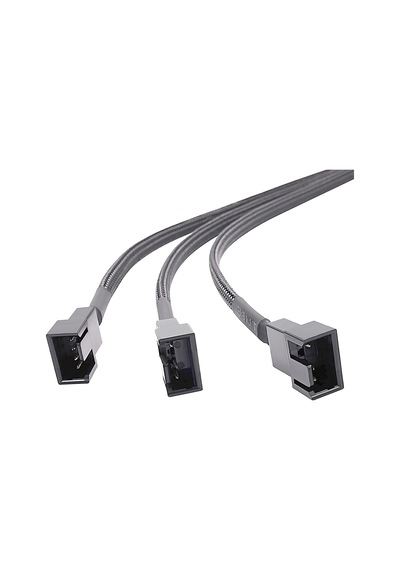 4 Pin Pwm Fan Kontrol Kablosu 4p Dişi 3+3+4p Erkek 4pinli Fan Uzatma Fan Çoklayıcı