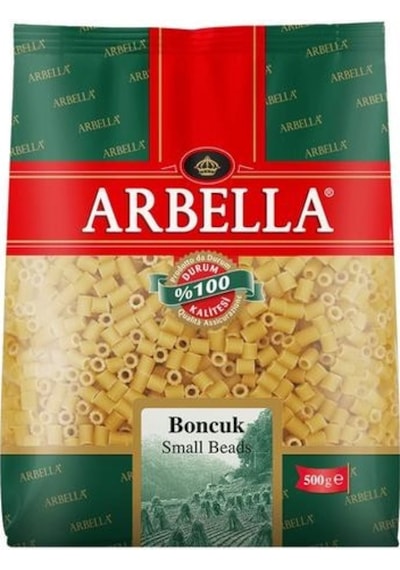 Arbella Burgu Boncuk Fiyonk Arpa Makarna 20 x 500 G