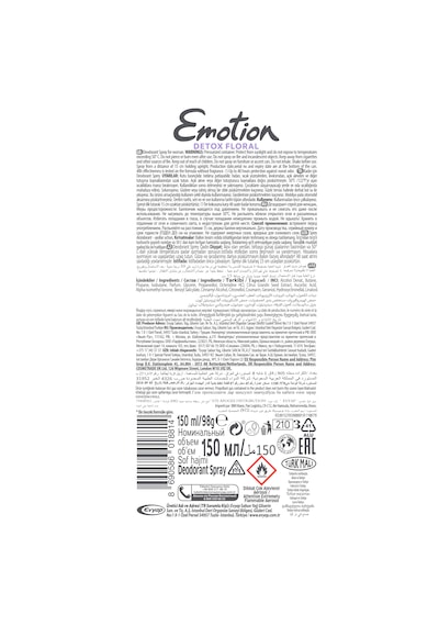 Emotion Floral Kadın Deodorant 3 x 150 ML