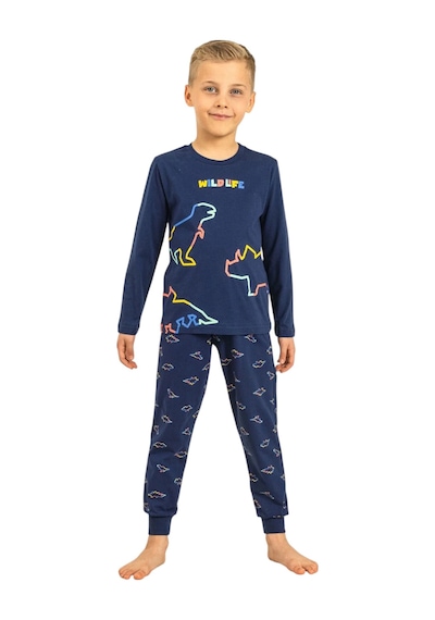 Rolypoly Rp3866c Erkek Çocuk Uzun Kol Pijama Takım Lacivert