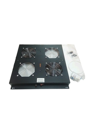 Ager Dikili Tip 2Li Termostatlı Siyah Fan Modülü Vg-F2T-A-S1