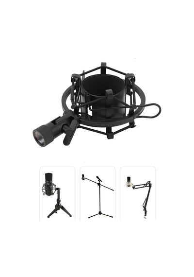 Yayın Stüdyo İçin Mikrofon Tutucu Plastik Shock Mount - Al4725
