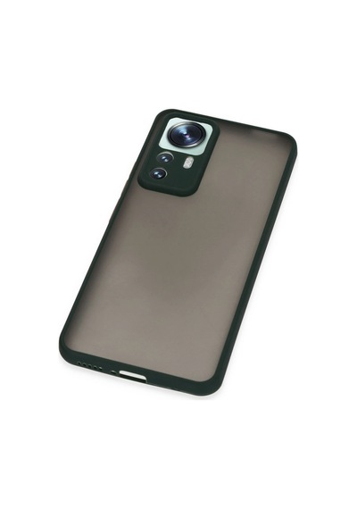 Newface - 285 - Xiaomi Mi 12t Pro Kılıf Montreal Silikon Kapak - Edntrend - - Yeşil